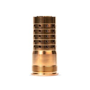 Q CHERRY BOMB MUZZLE BRAKE 8.6BLK M18-1.5 - Honey Badger Gun by Q | .300 Blackout PDW