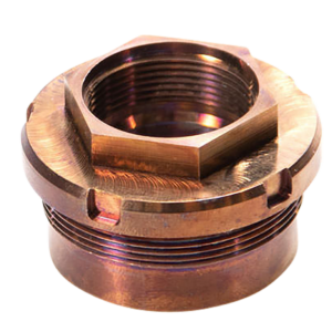 Q Plan-B Omega XL 1.375"x24 tpi HUB Copper PLANBOMEGAXL - Honey Badger Gun by Q | .300 Blackout PDW