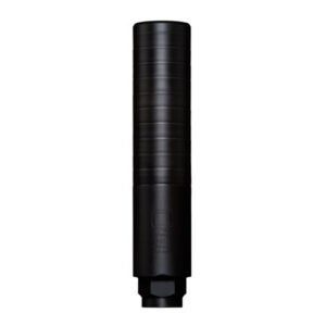 Q Porq Chop 8.6 Blackout Stainless Steel Suppressor Black SIL-PC-QUICKIE-86-B - Honey Badger Gun by Q | .300 Blackout PDW