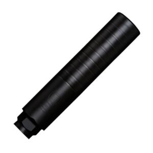Q Short Clip 8.6mm Stainless Steel Suppressor Black SHORTCHOP - Honey Badger Gun by Q | .300 Blackout PDW